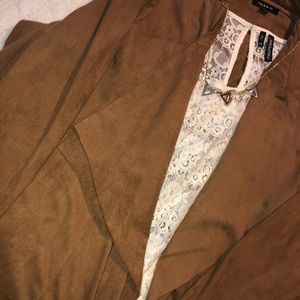 Brand New! Torrid soft tan blazer